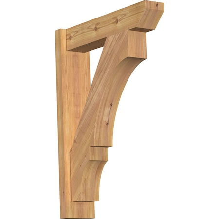 Ekena Millwork Balboa Slat Smooth Outlooker, Western Red Cedar, 5 1/2"W x 22"D x 30"H OUT06X22X30BOA06SWR